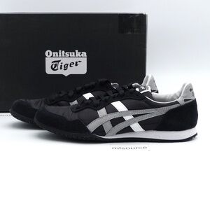 NEW Onitsuka Tiger Serrano Sneakers D109K-9012 Black